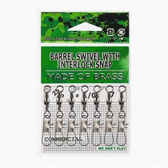 Littma Barrel Swivel Inter lock Snap